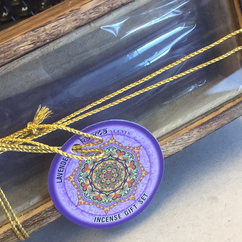 Karma Scents Incense Sticks + Cones + Metal Holder + Wooden Box NIP - Picture 4 of 4